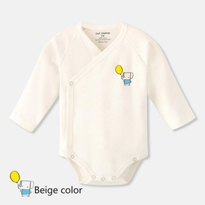 Baby Boys Girls Short Sleeves Kimono Clothes Cotton Baby Side-Snap Bodysuit Pack of Baby Layette Set