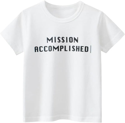 Boys' 4-Pack Excavator Short Sleeve Crewneck T-Shirts Top Tee Size 2-7 Years Toddler Boys' Value Pack Cotton T-Shirt