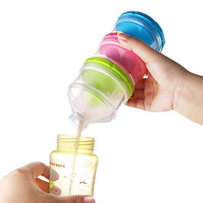 Accmor Baby Formula Dispenser, Non-Spill Stackable Formula Dispenser On The Go, Baby & Kids Snack