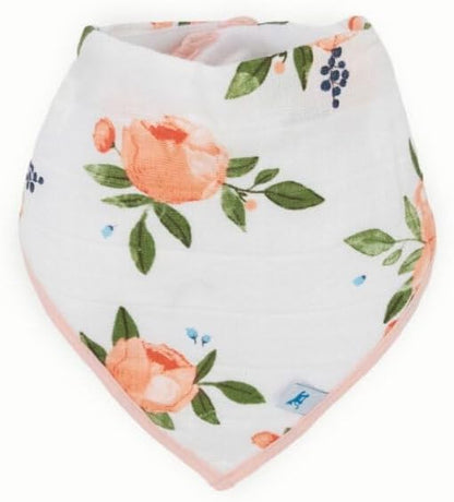 Little Unicorn Cotton Muslin with Fleece Bandana Bib