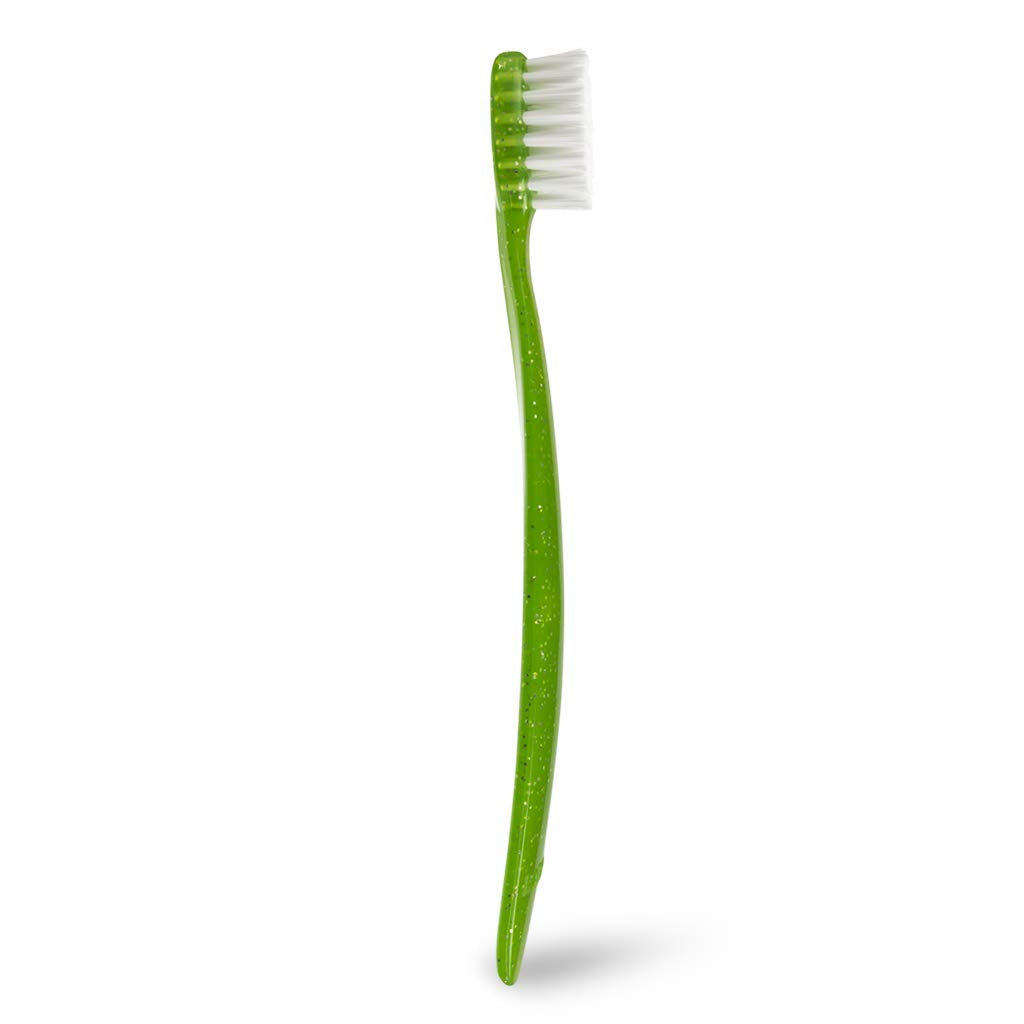 RADIUS Toddler Toothbrush and Toothpaste Bundle for Kids, 2 Pack Totz Extra Soft Brush in Blue and