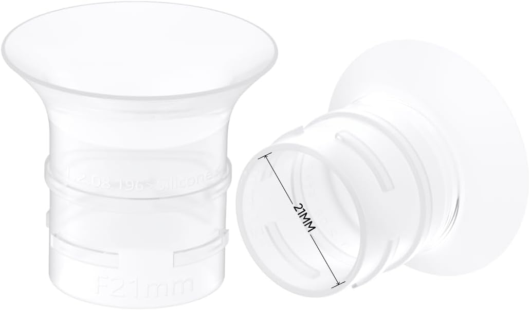 eufy Original 21mm Sizing Inserts (2-Pack) for Wearable Breast Pump S1/S1 Pro/E10/E20, Silicone