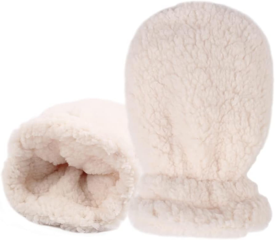 Zsedrut Baby Boys Winter Glove Warm Toddler Infant Girls Mittens Fleece Lined Gloves 1-7 Years