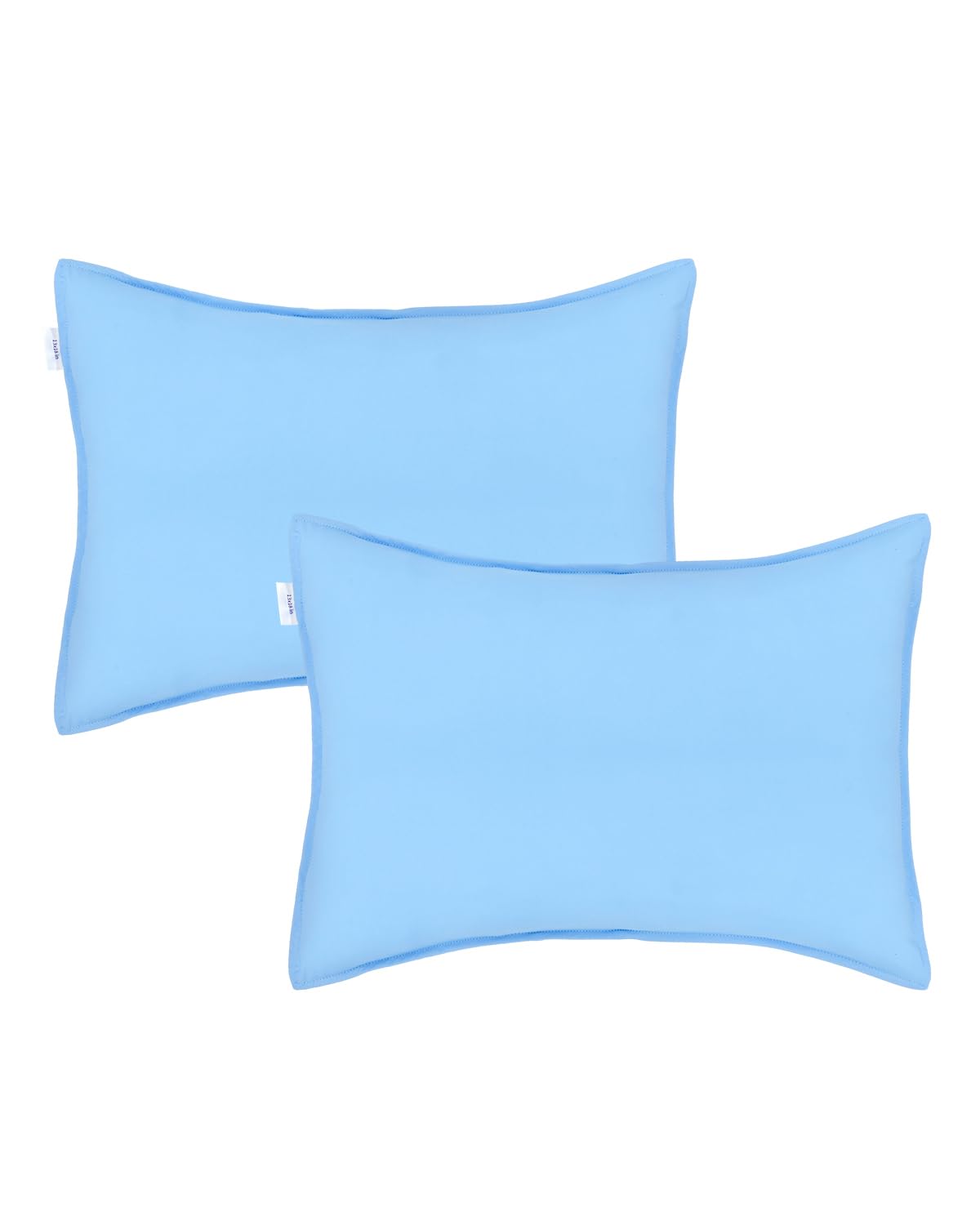 ALVABABY Toddler Pillowcases Stretchy Soft Kids Pillow Cover 2 Pack Fit 13"x 18" or 12"x16" Envelope for Girl Boy Sleepy Travel Pink 2TPN02A