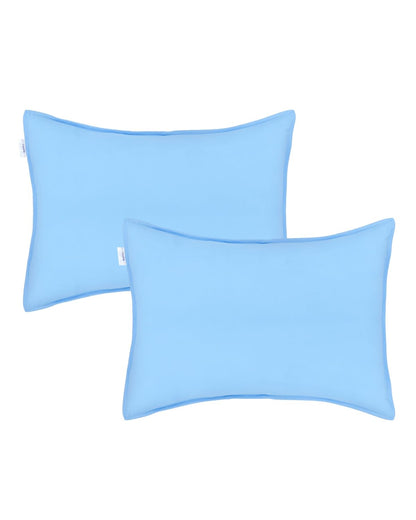 ALVABABY Toddler Pillowcases Stretchy Soft Kids Pillow Cover 2 Pack Fit 13"x 18" or 12"x16" Envelope for Girl Boy Sleepy Travel Pink 2TPN02A