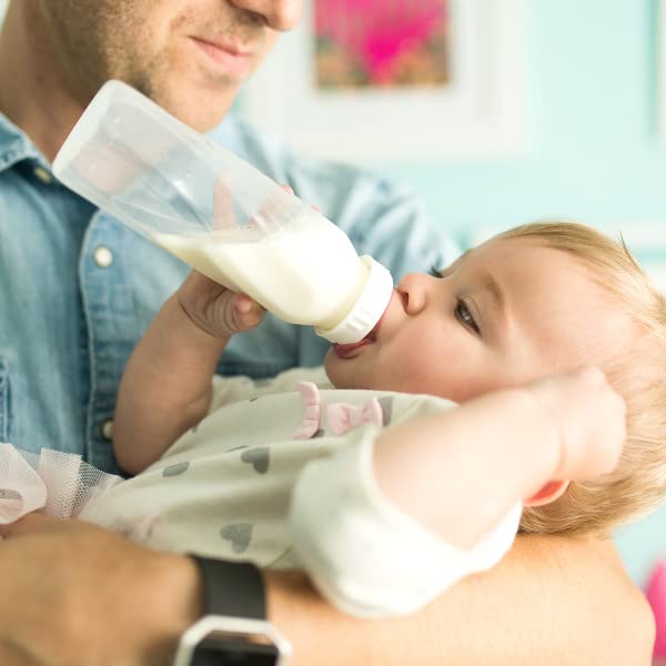 Evenflo Feeding Classic BPA-Free Silicone Fast Flow Nipples - 8 Months+, 6 Pack,Clear,6 Count (Pack