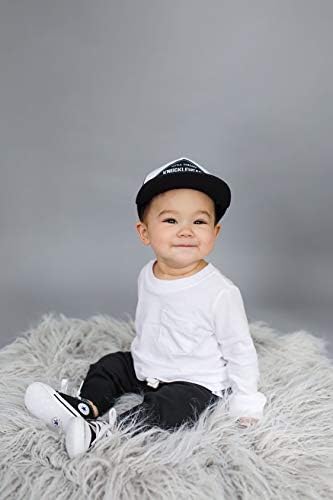 Baby Hats - Baseball Hat, Newborn Youth Flat Brim Mesh Trucker Surf Skate Bubba Bro Fitted Beach Cap Gorros para Bebes