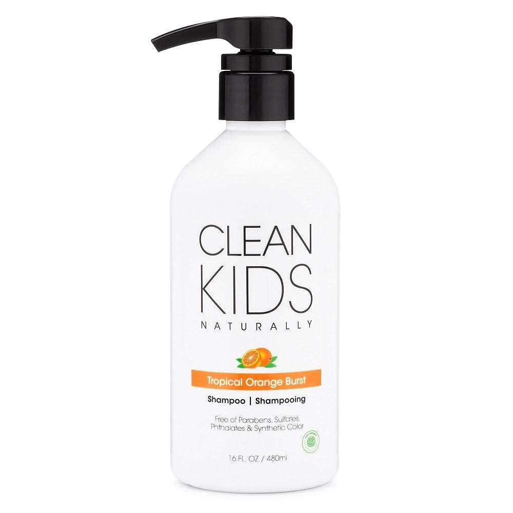Clean Kids Naturally Tropical Shampoo- EWG Verified, All-Natural, Coconut-free, Gluten-free, Vegan