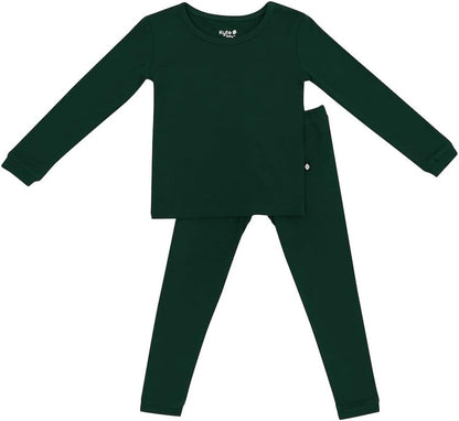 KYTE BABY Toddler Pajama Set - Pjs for Toddlers Made of Soft Bamboo Rayon Material
