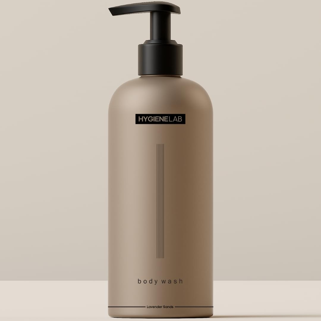 Mens Natural Body Wash - Ultra Hydrating, EWG Verified Clean Formula, Lavender Sands Scent