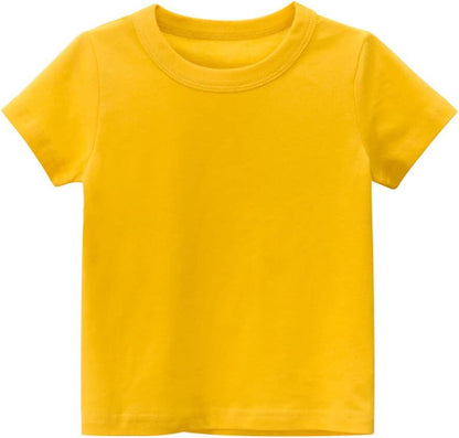Boys' 4-Pack Excavator Short Sleeve Crewneck T-Shirts Top Tee Size 2-7 Years Toddler Boys' Value Pack Cotton T-Shirt