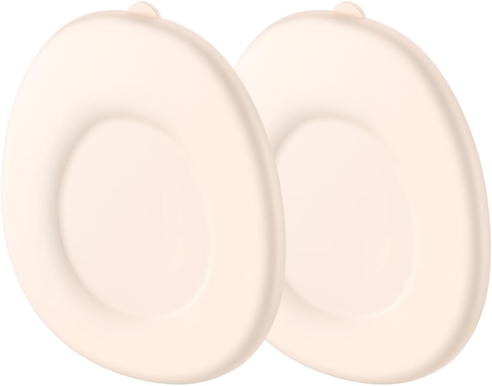 eufy Original Dust Cover (2-Pack) for Wearable Breast Pump E10/E20/S1/S1 Pro, Leak-Proof and