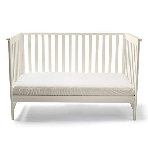 Naturepedic Organic Waterproof Crib Mattress Pad, Skin Friendly, Breathable & Absorbent Crib