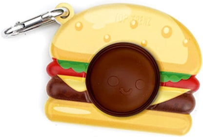 TOP TRENZ OMG Pop Fidgety Bubble Fidget Toy Stress Relief Anxiety Boredom Keychain BFF Burger and Fries 7D-TMB3-E9M8 0