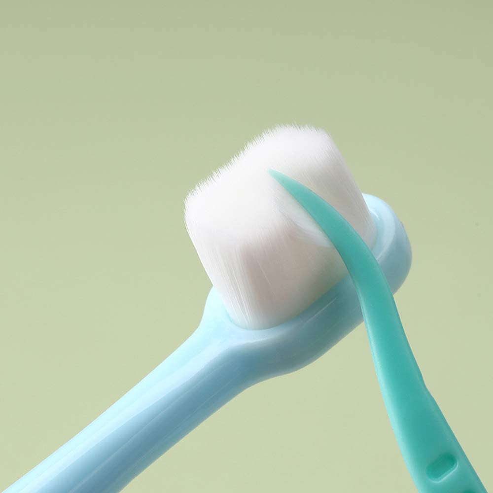 EasyHonor Baby & Toddler Toothbrush for Age 4-12 Years Old, Extra Soft With 10000 Soft Floss