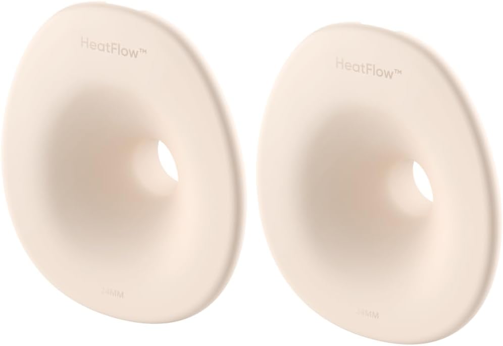 eufy Original 24mm Flange (2-Pack), Replacement Accessories for Wearable Breast Pump E20/S1/S1 Pro
