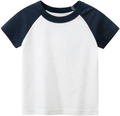 Boys' 4-Pack Excavator Short Sleeve Crewneck T-Shirts Top Tee Size 2-7 Years Toddler Boys' Value Pack Cotton T-Shirt