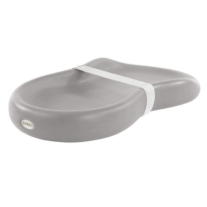 Keekaroo Peanut Changer Grey ??The Original Made in USA Easy-to-Clean Changing pad and The only Shell Over Foam, Fully Water Repellant