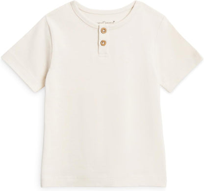 Colored Organics - Organic Cotton Toddler Short Sleeve Shirts - Baby Toddler and Kids Tops - Girls and Boys Tees