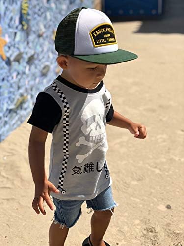 Baby Hats - Baseball Hat, Newborn Youth Flat Brim Mesh Trucker Surf Skate Bubba Bro Fitted Beach Cap Gorros para Bebes