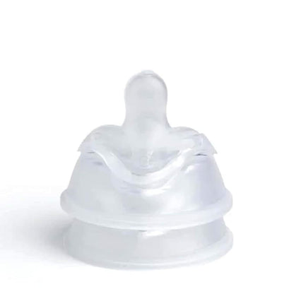 Herobility Double Anti-Colic Silicone Nipples, Baby Bottle Teats, Breast Like Shaped Nipples - Fits