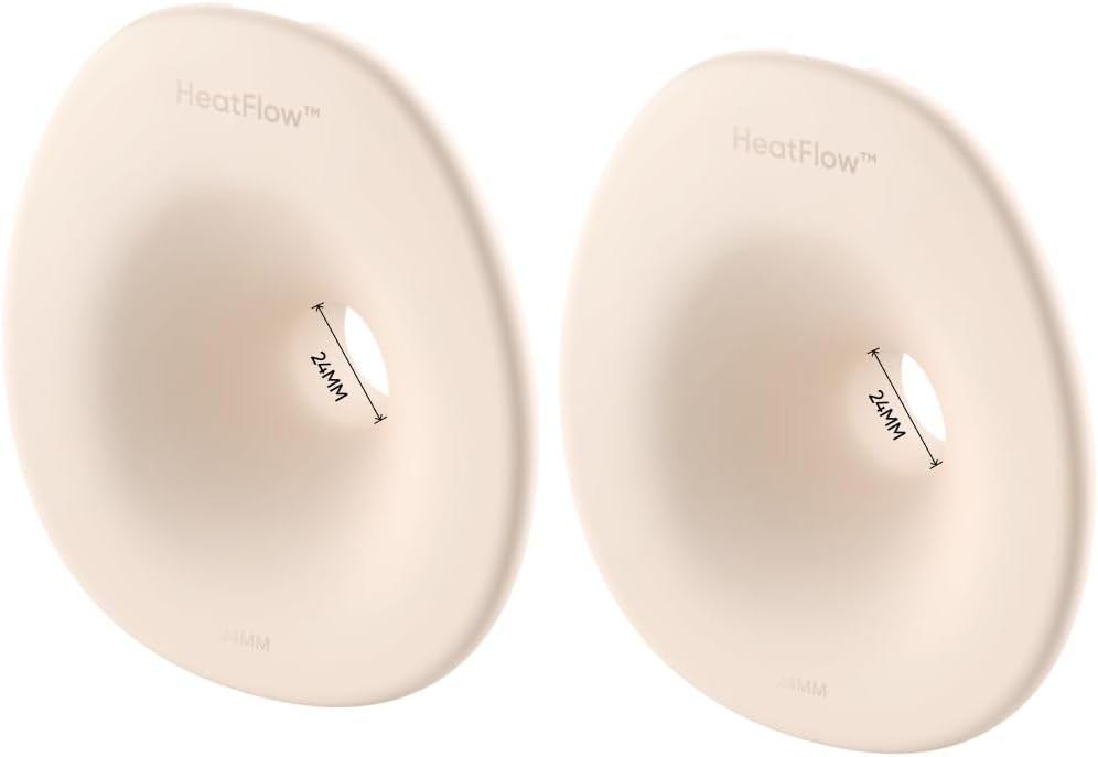 eufy Original 24mm Flange (2-Pack), Replacement Accessories for Wearable Breast Pump E20/S1/S1 Pro