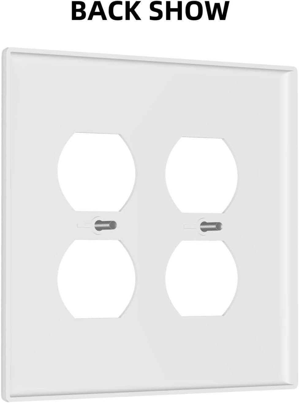 Outlet Covers Sakura Plant Floral Pink Flowers 2 Gang Double Duplex Decorative Light Switch Covers Electrical Wallplates Socket Faceplate For Bed Room Living Room Decor