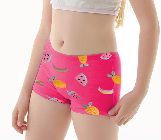 Boboking Soft Cotton Girls' Panties Boyshort Little Girls' Underwear Toddler Undies