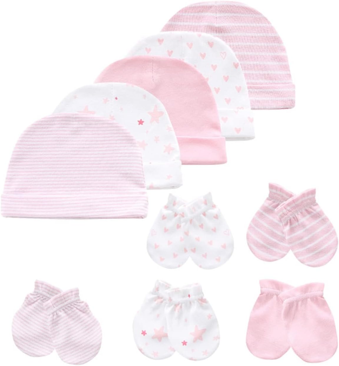 Newborn Layette Gift Set 27-Piece Baby Girl Clothes Bodysuits, Pants Essentials and Accessories 0-12Months