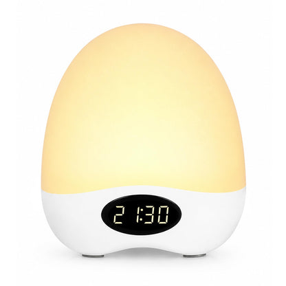 TOZING Egg Night Light for Nursery, Portable Rechargeable Baby Nightlight with Touch Control & RGB