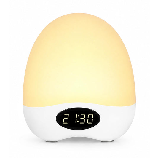 TOZING Egg Night Light for Nursery, Portable Rechargeable Baby Nightlight with Touch Control & RGB