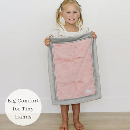 SARANONI Security Blankets for Babies Super Soft Boutique Quality Lush Luxury (Mini 15" x 20"