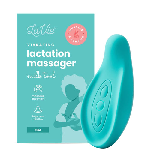 Lactation Massager - Patented Breastfeeding Relief, Boost Milk Flow & Ease Discomfort from Clogged