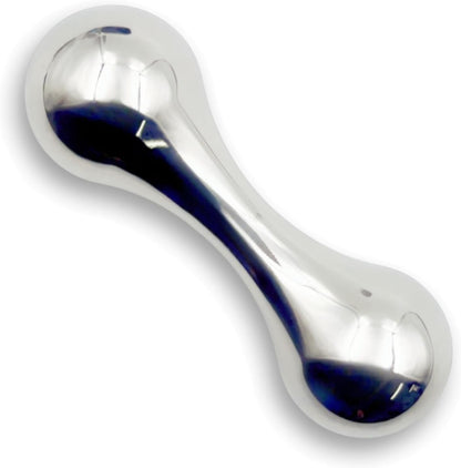 Knucklebone Skill Toys, Small Bone Toys, Made of Metal, Portable EDC Fingers Fidget Toys, Gifts for Skill Players (Titanium/Mirror Polishing)