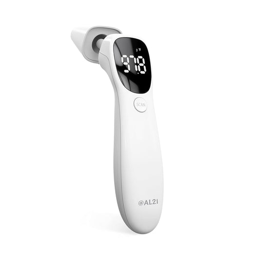 Dual Mode Thermometer for Adults, Kids, and Babies – Infrared Digital Forehead and Ear Thermometer