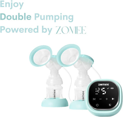 Zomee Air Tubes & Connectors for Z2 Breast Pump(2-Pack 80 CM) Durable & BPA-Free Replacement Tubing