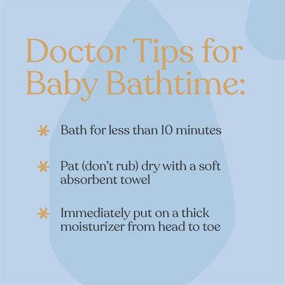 Tear Free Baby Shampoo & Body Wash - Organic, Hypoallergenic Baby + Kid Soap Hydrates & Nourishes
