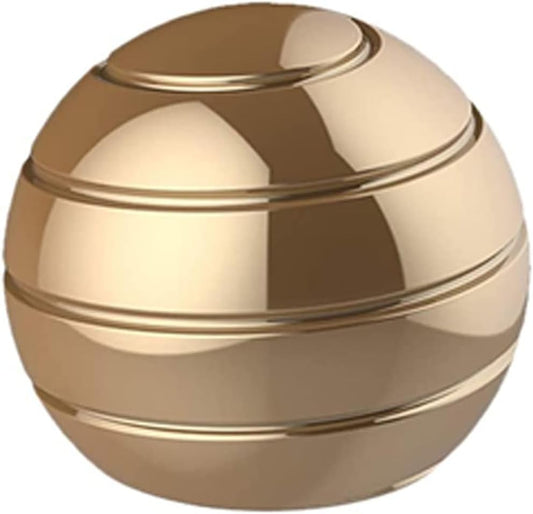 Desktop Motion Toys, Full Body Optical Illusion Fidget Spinner Ball, Creates a Mind-Bending Optical Illusion of Continuously Flowing Top Adult&Kids Pressure Reduction Toys Gifts