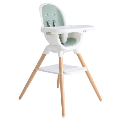 Joie Chai Multi-Mode Highchair - European Beech Wood, Convertible, 9+ Modes, Birth up to 60 lb.