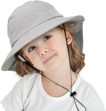 Baby Sun Protection Hat for Infant Toddlers Boys Girls UPF 50+ Sunhat for Outdoor Beach Swim