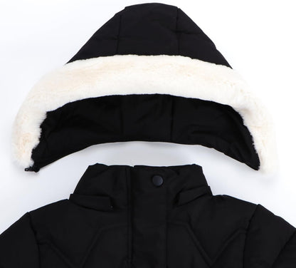 Kids Winter Snow Coat For Girl Clothes Puffer Jacket Padded Outfit Child Outwear