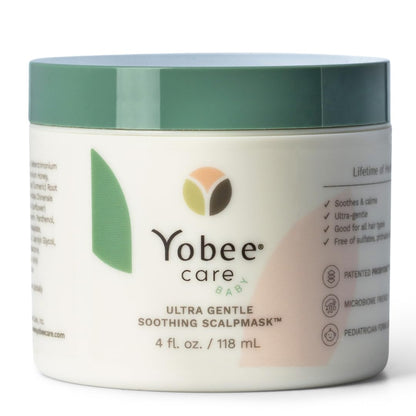 Yobee Ultra Gentle Soothing Scalp Mask - Dry Scalp Treatment Hair Mask Safe For Sensitive Baby Skin
