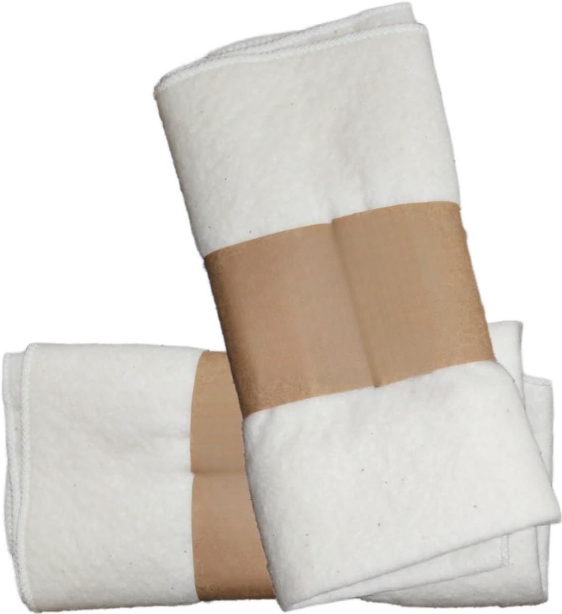 2 Pcs Organic Cotton Flannel for Castor Oil Pack Wrap, Reusable Castor Oil Compress for Liver