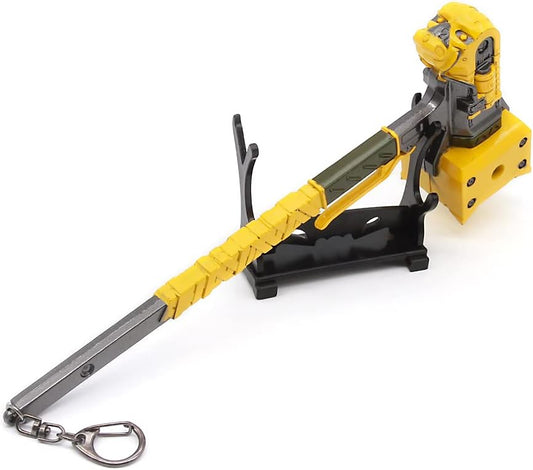 APEX Legends Caustic Heirloom Metal Death Hammer Action Figures Toys Collection Party Supplies Desk Decoration