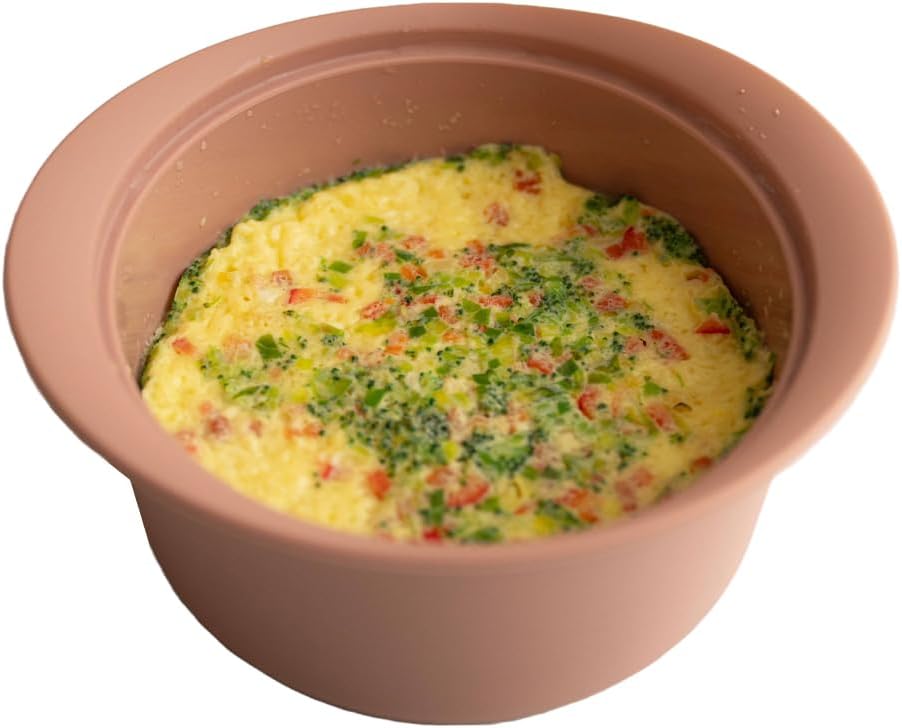 Microwave Silicone Steamer for Baby Food, Made In Korea, Oven & Dishwasher Safe to 482°F, Easy