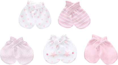 Newborn Layette Gift Set Bodysuits Pants for Baby Girl and Boy 24 Piece 100% Cotton Essentials and Accessories