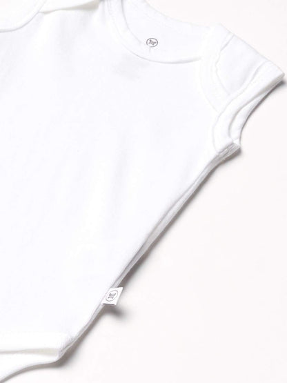 Sleeveless Bodysuits One-piece 100% Organic Cotton for Baby Boys, Girls, Unisex