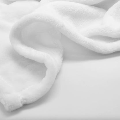 UNIQUE Rabbit Ultra Soft Fleece Baby Blanket 30x40in, Cute Rabbit Baby Blanket, Gender Neutral