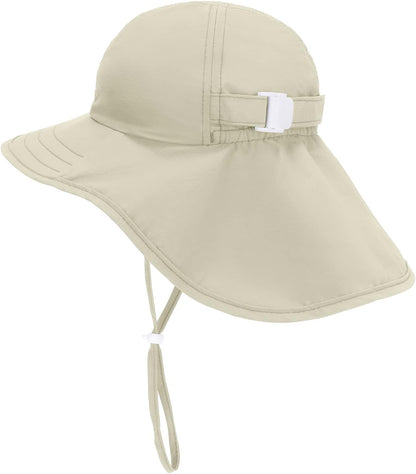 Zelda Matilda Sunhat Infant Toddler & Kids Summer Water Flap Baby Swim hat UPF 50 Boy & Girl Beach