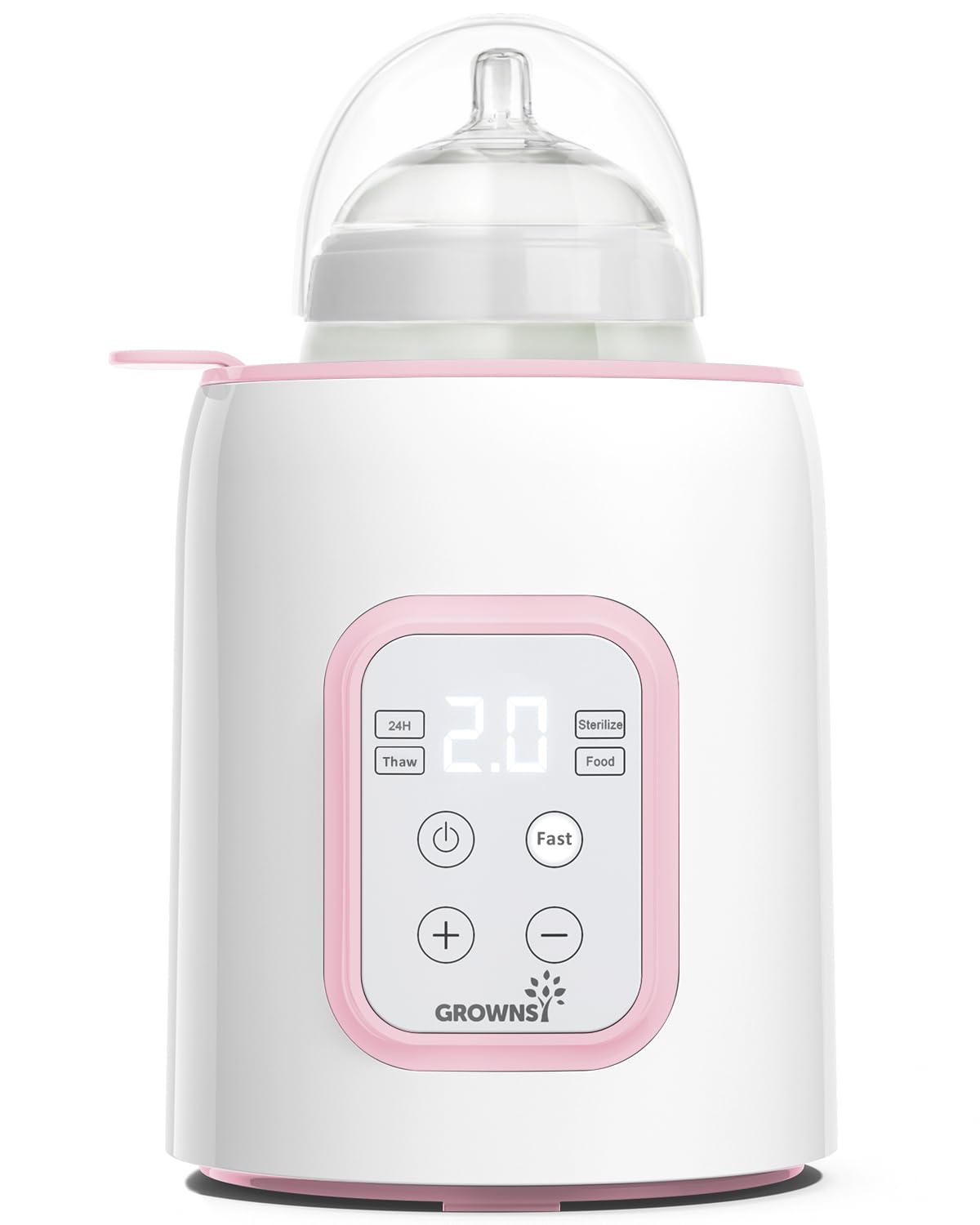 GROWNSY Bottle Warmer, Fast Baby Bottle Warmer for All Bottles, Milk Warmer for Breastmilk or